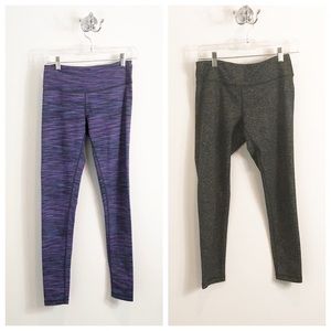 2 pairs ZELLA leggings, activewear, running, Small